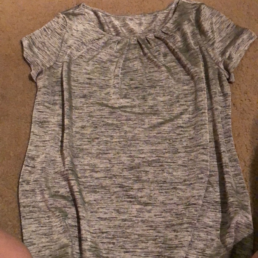 Silver blouse